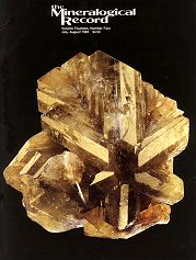 Mineralogical Record Vol. 14, No. 4, 1983