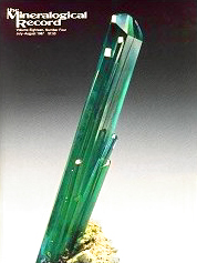 Mineralogical Record Vol. 18, No. 4, 1987