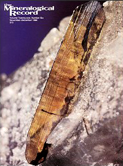 Mineralogical Record Vol. 21, No. 6, 1990