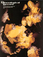 Mineralogical Record Vol. 22, No. 6, 1991