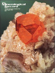 Mineralogical Record Vol. 25, No. 4, 1994
