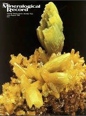 Mineralogical Record Vol. 27, No. 4, 1996