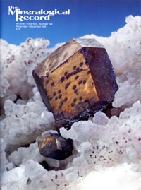 Mineralogical Record Vol. 32, No. 6, 2001