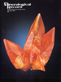 Mineralogical Record Vol. 33, No. 3, 2002