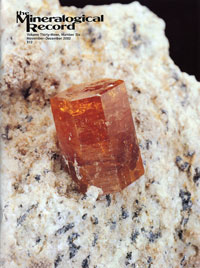 Mineralogical Record Vol. 33, No. 6, 2002