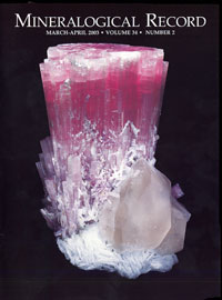 Mineralogical Record Vol. 34, No. 2, 2003