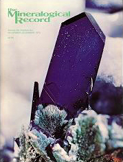 Mineralogical Record Vol. 6, No. 6, 1975